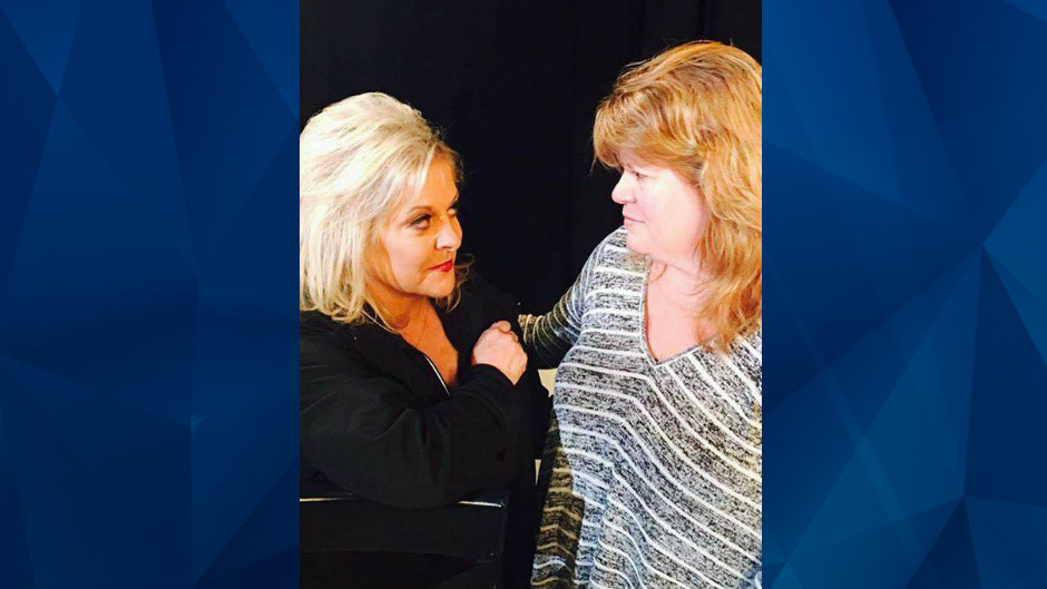 Nancy Grace and Stephanie Cadena